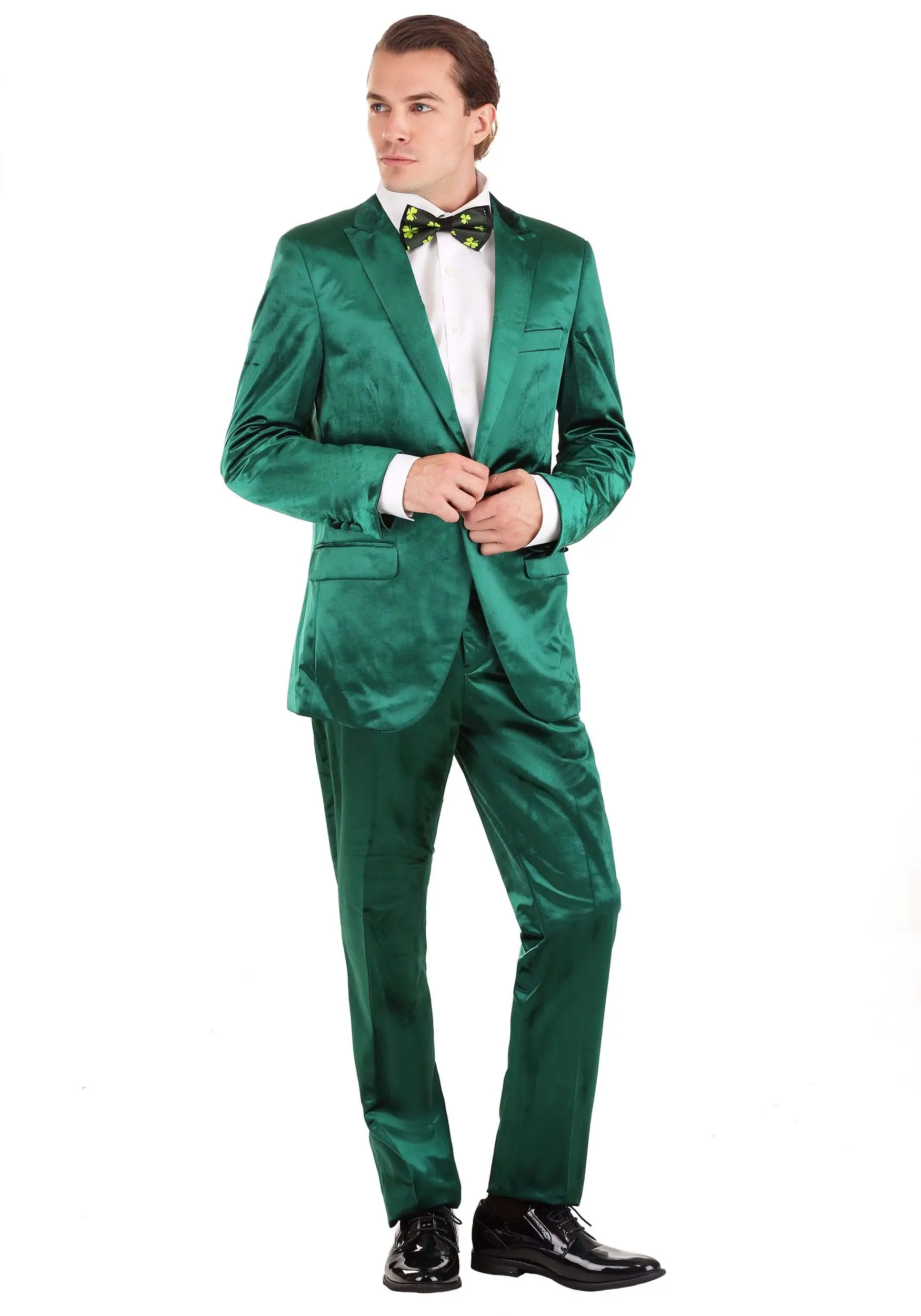 Haizhilan Garment CO., LTD Green Leprechaun Suit Costume For Men 3 Haizhilan Garment CO., LTD Green Leprechaun Suit Costume For Men