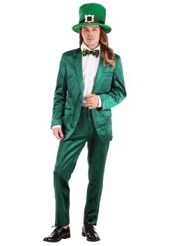Haizhilan Garment CO., LTD Green Leprechaun Suit Costume For Men 14 Haizhilan Garment CO., LTD Green Leprechaun Suit Costume For Men -Scarves Sales 2023 mens leprechaun suit costume2