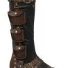 Ellie Men's Steampunk Boots -Scarves Sales 2023 mens steampunk boots