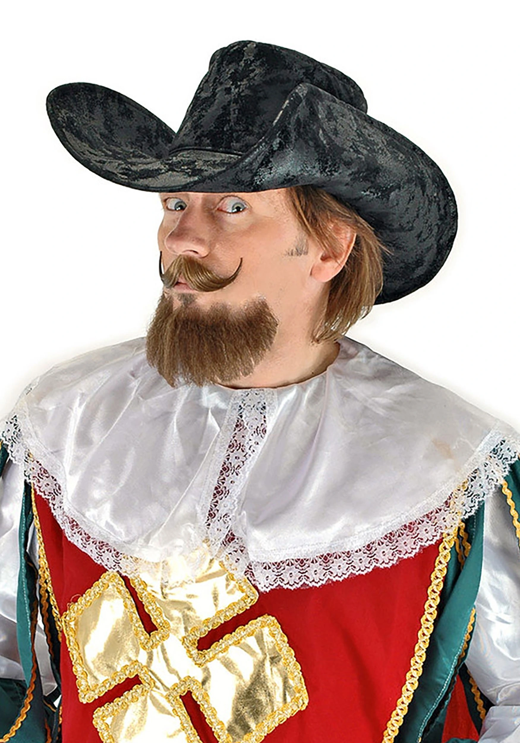 Elope Three Musketeer Costume Hat 3 Elope Three Musketeer Costume Hat