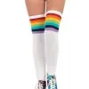 LEG AVENUE Over The Rainbow Opaque Thigh High Women's Tights -Scarves Sales 2023 over the rainbow opaque thigh high tights