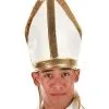 Elope White Pope Plush Hat -Scarves Sales 2023 pope plush hat