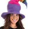Elope Adult Rainbow Borealis Heartfelted Witch Costume Hat -Scarves Sales 2023 rainbow borealis heartfelted witch hat update