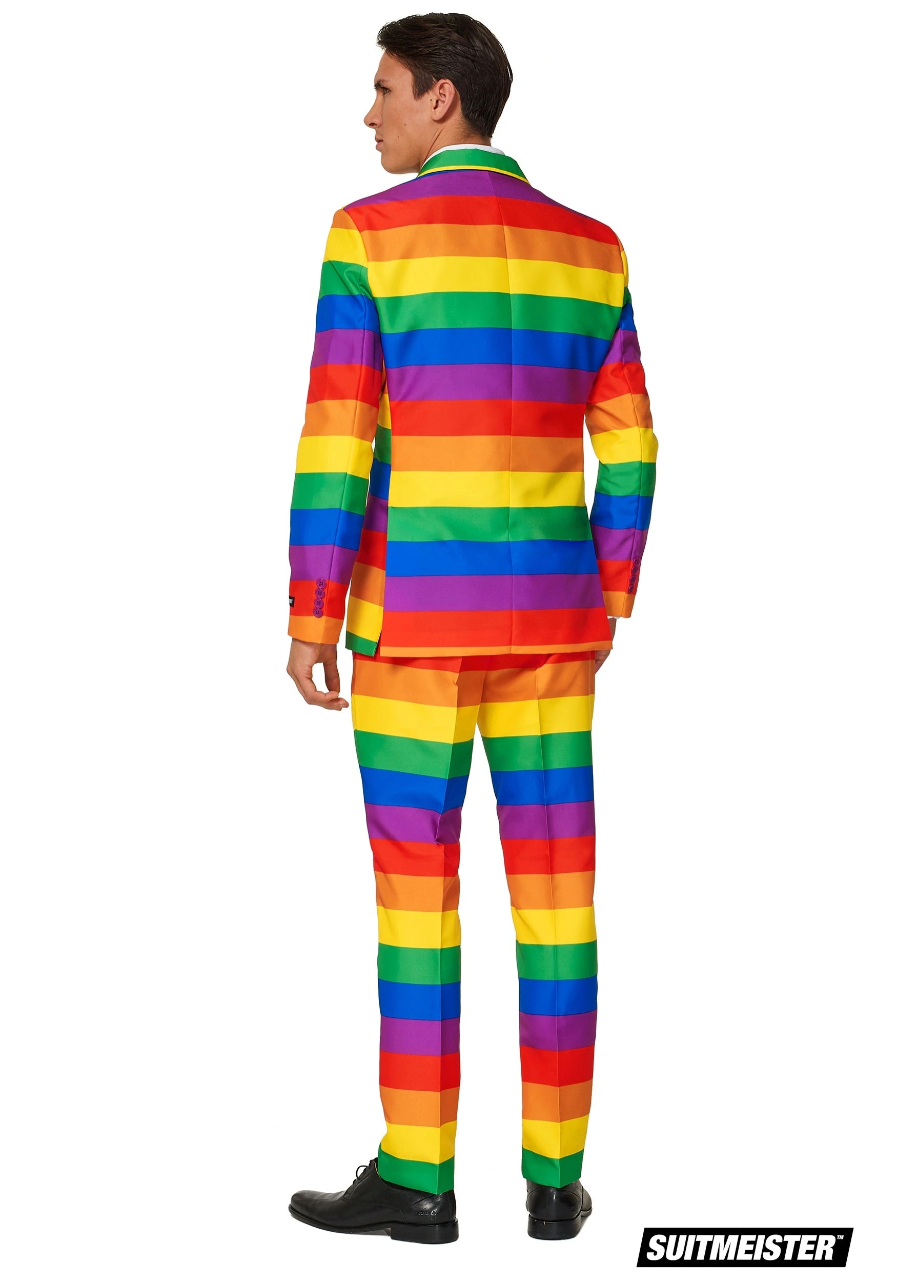 Opposuits Men's Rainbow Suitmeister Suit Costume 4 Opposuits Men's Rainbow Suitmeister Suit Costume - Image 2