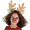 AMSCAN Reindeer Nose & Antlers Costume Accessory Kit -Scarves Sales 2023 reindeer nose and antlers kit