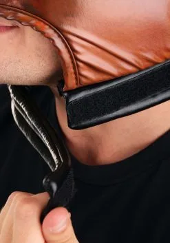 Elope Retro Robot Bronze Costume Helmet -Scarves Sales 2023 retro robot helmet alt 2 upd