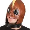 Elope Retro Robot Bronze Costume Helmet -Scarves Sales 2023 retro robot helmet main upd