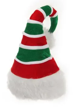 Elope Adult Soft Ridged Santa Hat -Scarves Sales 2023 ridged santa plush hat alt 2