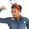 Elope Costume Kit For Rosie The Riveter -Scarves Sales 2023 rosie the riveter costume kit