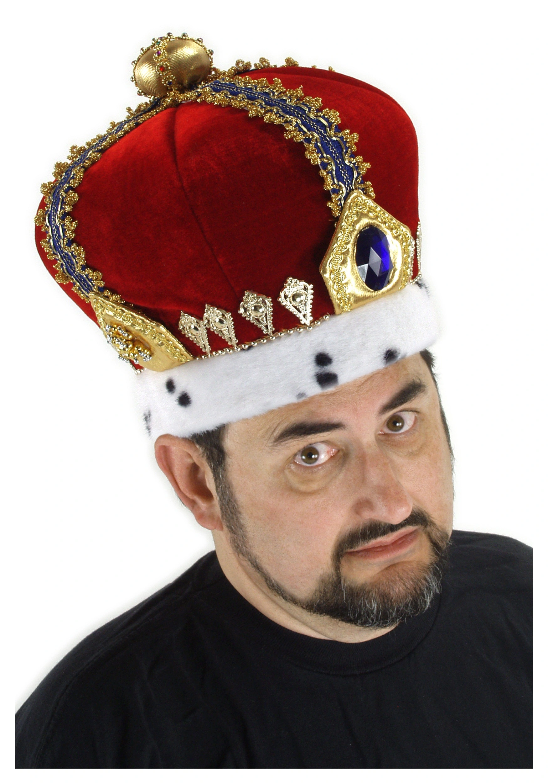 Elope Royal King Costume Hat 3 Elope Royal King Costume Hat