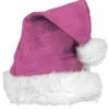 Beistle Deluxe Pink Velvet Santa Hat -Scarves Sales 2023 santas deluxe pink velvet hat