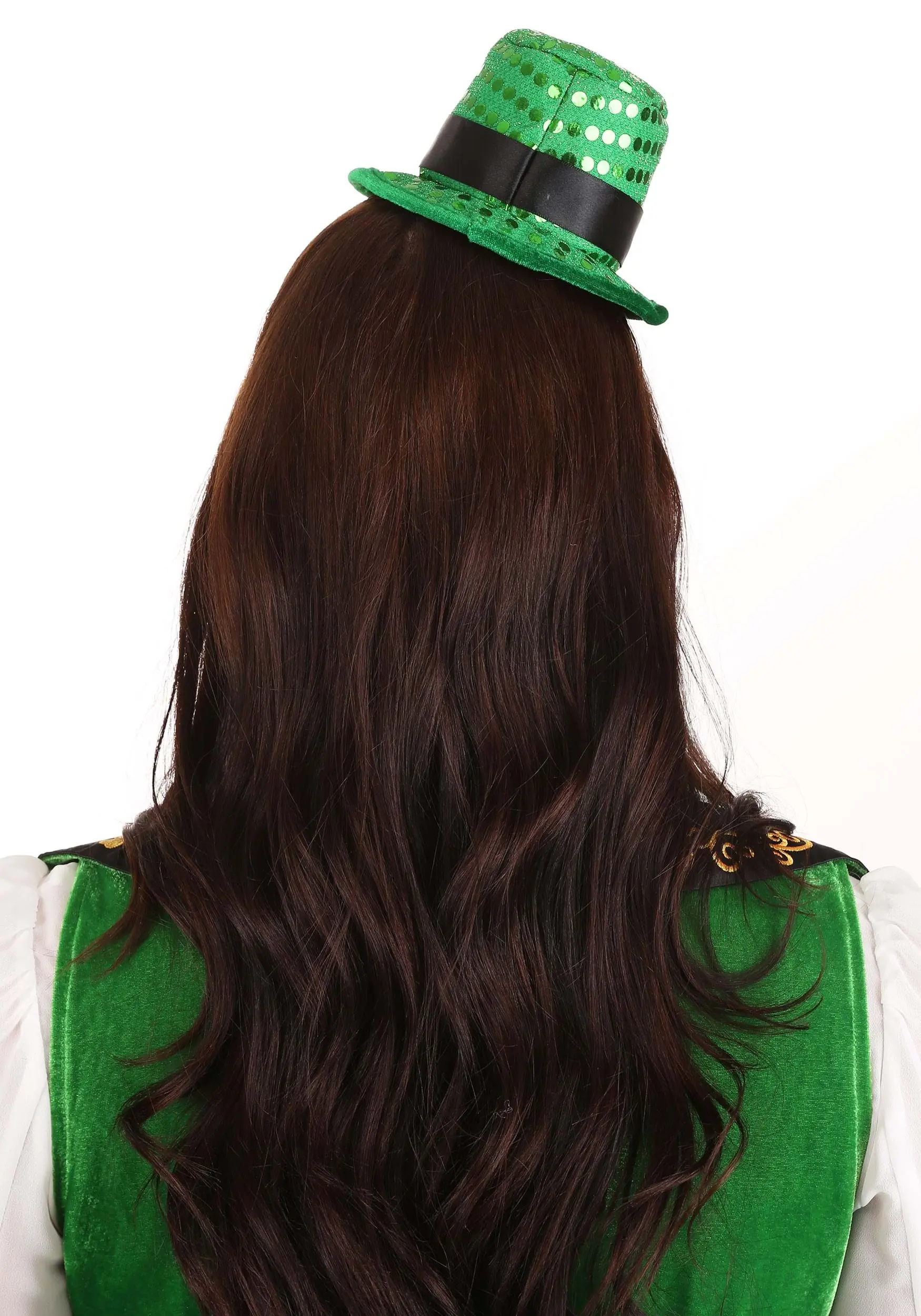 Elope Sequin Mini Leprechaun Hat Headband 5 Elope Sequin Mini Leprechaun Hat Headband - Image 3