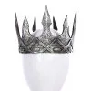 Role Party Silver Royal Costume Crown -Scarves Sales 2023 silver crown