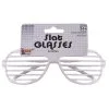 Rubies Costume Co. Inc White Slat Glasses -Scarves Sales 2023 slat glasses white
