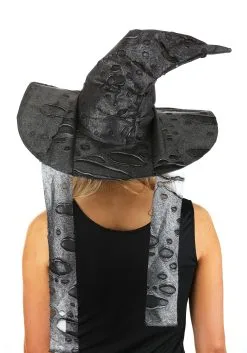 Role Party Women's Spooky Witch Hat -Scarves Sales 2023 spooky witch hat alt 1