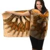 Elope Steampunk Wings Brown Lightweight Scarf -Scarves Sales 2023 steampunk wings lightweight scarf