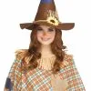 Fun World Sweet Scarecrow Hat Costume Accessory -Scarves Sales 2023 sweet scarecrow hat