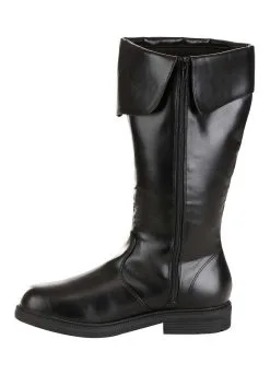 Eternal Union Tall Black Costume Boots -Scarves Sales 2023 tall black costume boots alt 2