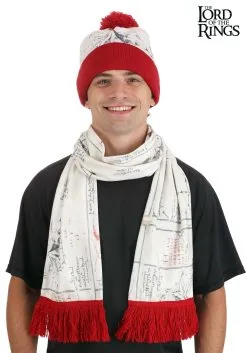 Scarves Sales 2023 20 Nanjing Sylva International Trading Co. Ltd Adult The Hobbit Knit Hat & Scarf Set