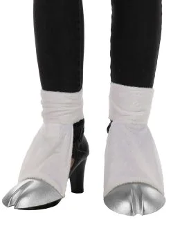 Elope Silver Unicorn Costume Back Hooves