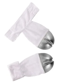 Elope Silver Unicorn Costume Back Hooves -Scarves Sales 2023 unicorn costume back hooves silver alt 3