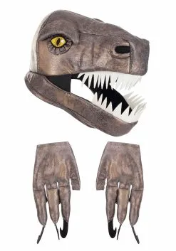 Elope Jawesome Velociraptor Costume Hat & Gloves Set -Scarves Sales 2023 velociraptor jawesome hat alt 4
