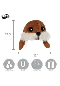 Elope Plush Walrus Spray Toy Hat -Scarves Sales 2023 walrus sprazy toy hat alt 7