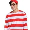 Disguise Where's Waldo Costume Accessory Kit 2 Disguise Where's Waldo Costume Accessory Kit -Scarves Sales 2023 wheres waldo accessory kit