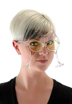 Elope Clear/Yellow Wine Goblet Eyeglasses