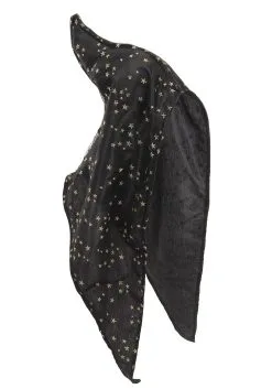 Elope Wizard Alchemy Hood Black And Stars -Scarves Sales 2023 wizard alchemy hood black alt 2