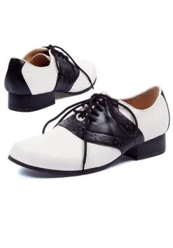 Ellie Womens 50s Saddle Shoes