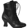 Ellie Black Victorian Boots For Women -Scarves Sales 2023 womens black victorian boots