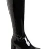 Ellie Women's Black Wide Width Gogo Boots 2 Ellie Women's Black Wide Width Gogo Boots -Scarves Sales 2023 womens black wide width gogo boots