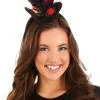 Elope Ladybug Cocktail Mini Top Hat For Women -Scarves Sales 2023 womens ladybug cocktail mini top hat