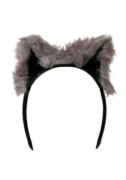Elope Raccoon Ears And Tail Set -Scarves Sales 2023 womens raccoon ears and tail set alt 2