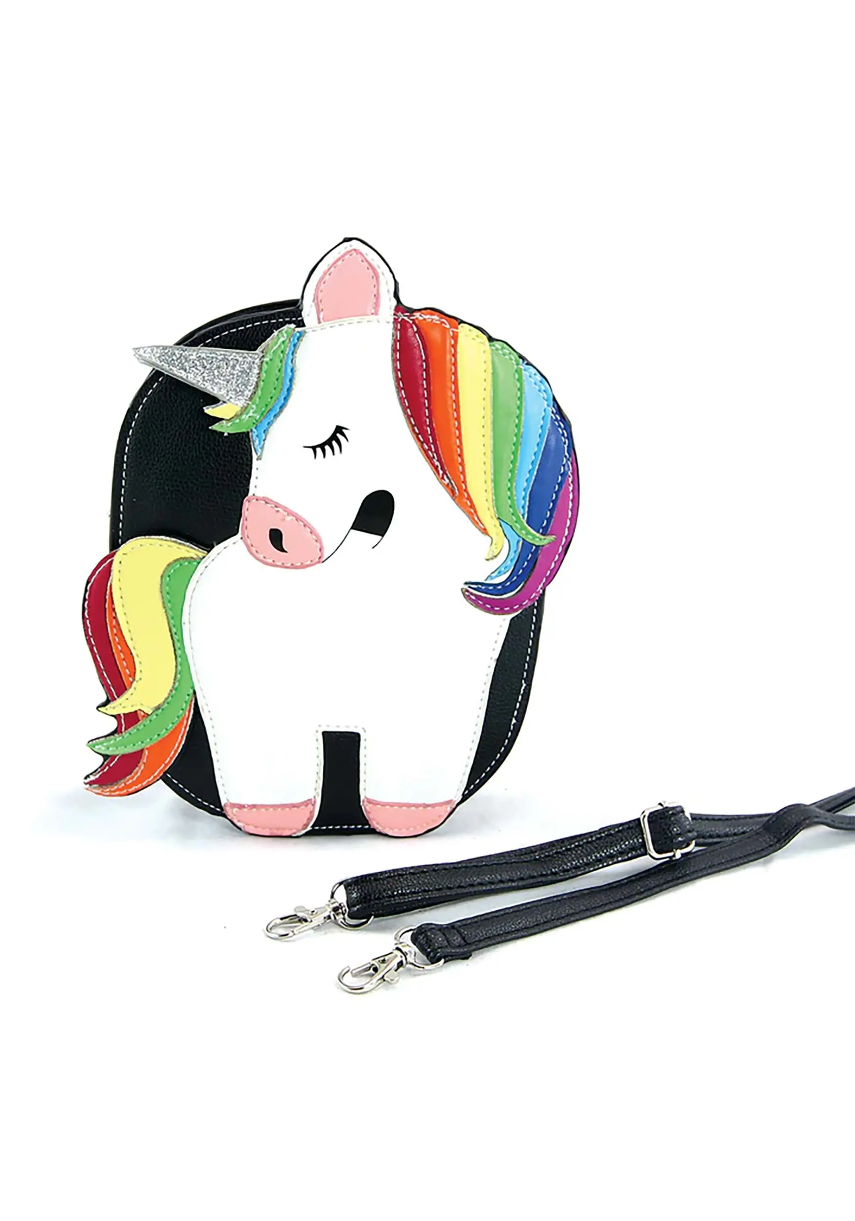 Comeco Women's Rainbow Unicorn Costume Purse 3 Comeco Women's Rainbow Unicorn Costume Purse