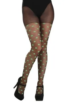 Elope Shamrock Tights For Women
