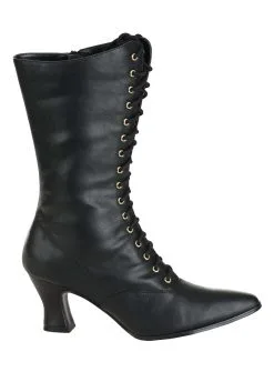 Dongguan Pei Feng Shoes Co., Ltd. Women's Victorian Heeled Boots -Scarves Sales 2023 womens victorian boots alt 3