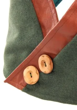 Elope Woodland Elf Plush Costume Hood -Scarves Sales 2023 woodland elf plush hood alt 4